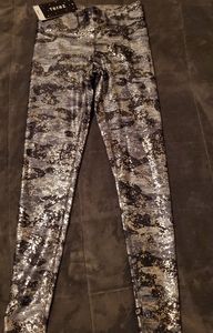 Metallic Camo Leggings